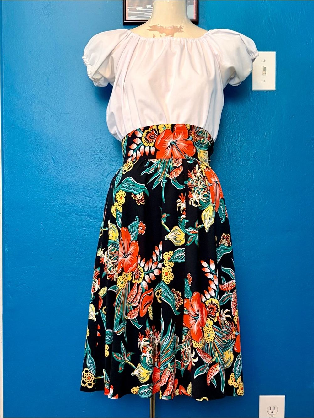 Trashy Diva Hawaiian Dream 40s Skirt